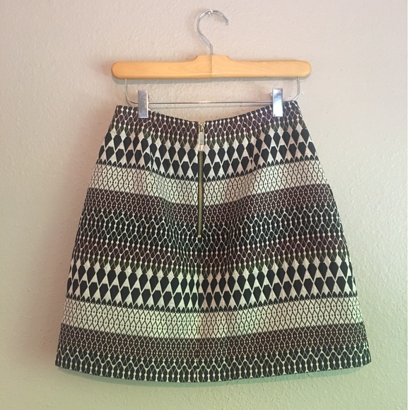 Ted Baker Metallic jacquard mini skirt NWT - Picture 4 of 6